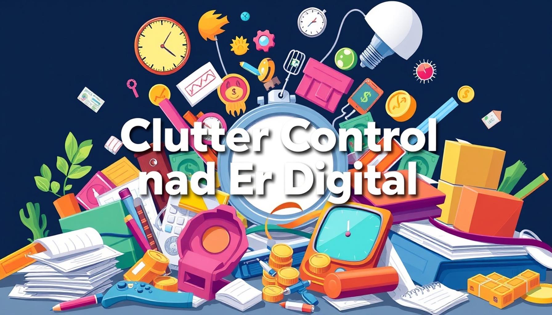 Clutter Control in the Digital Era: Techniques to Maintain Order in a Connected World