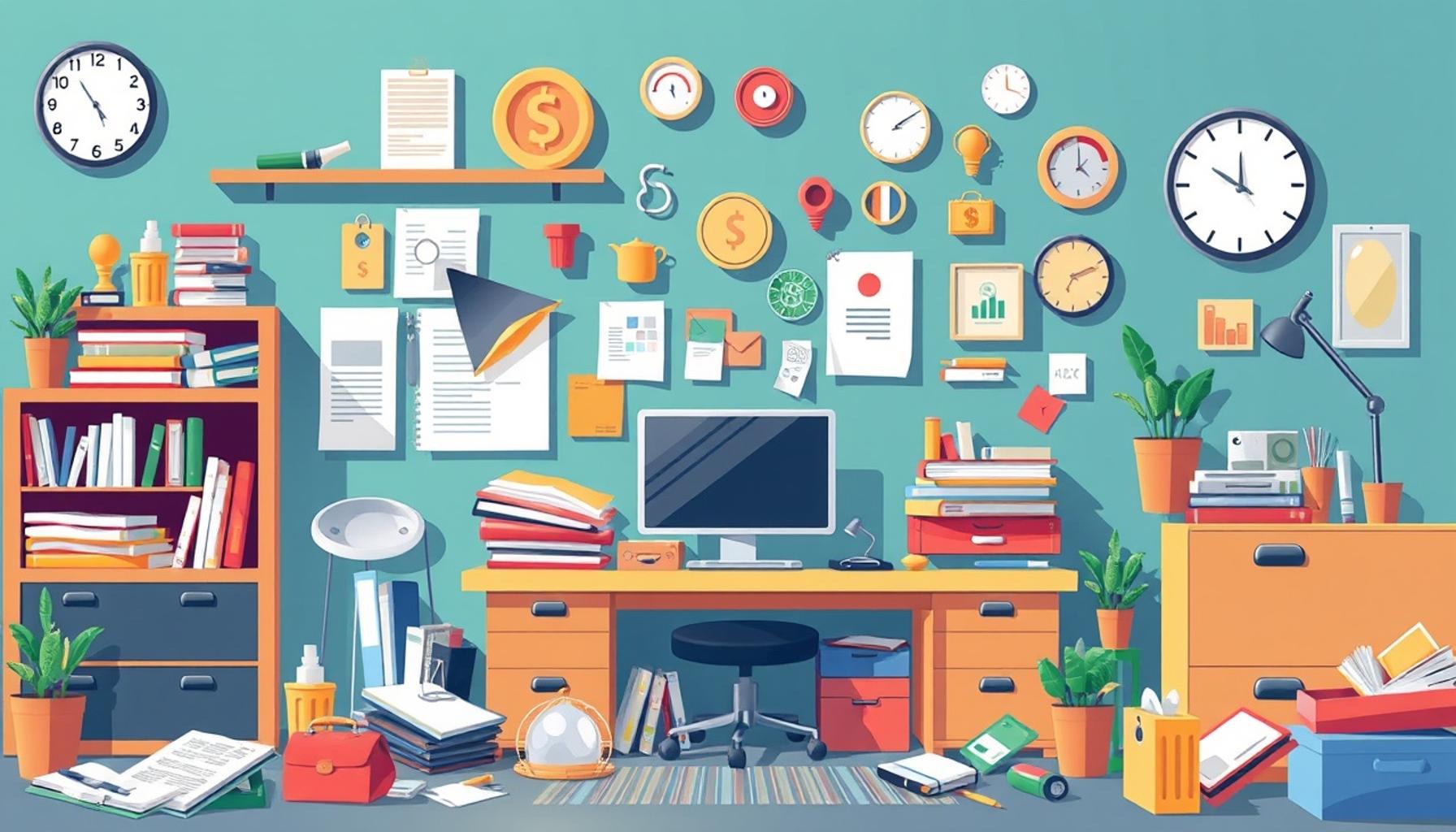 The Importance of Clutter Control in Productivity: Creating an Efficient Work Environment