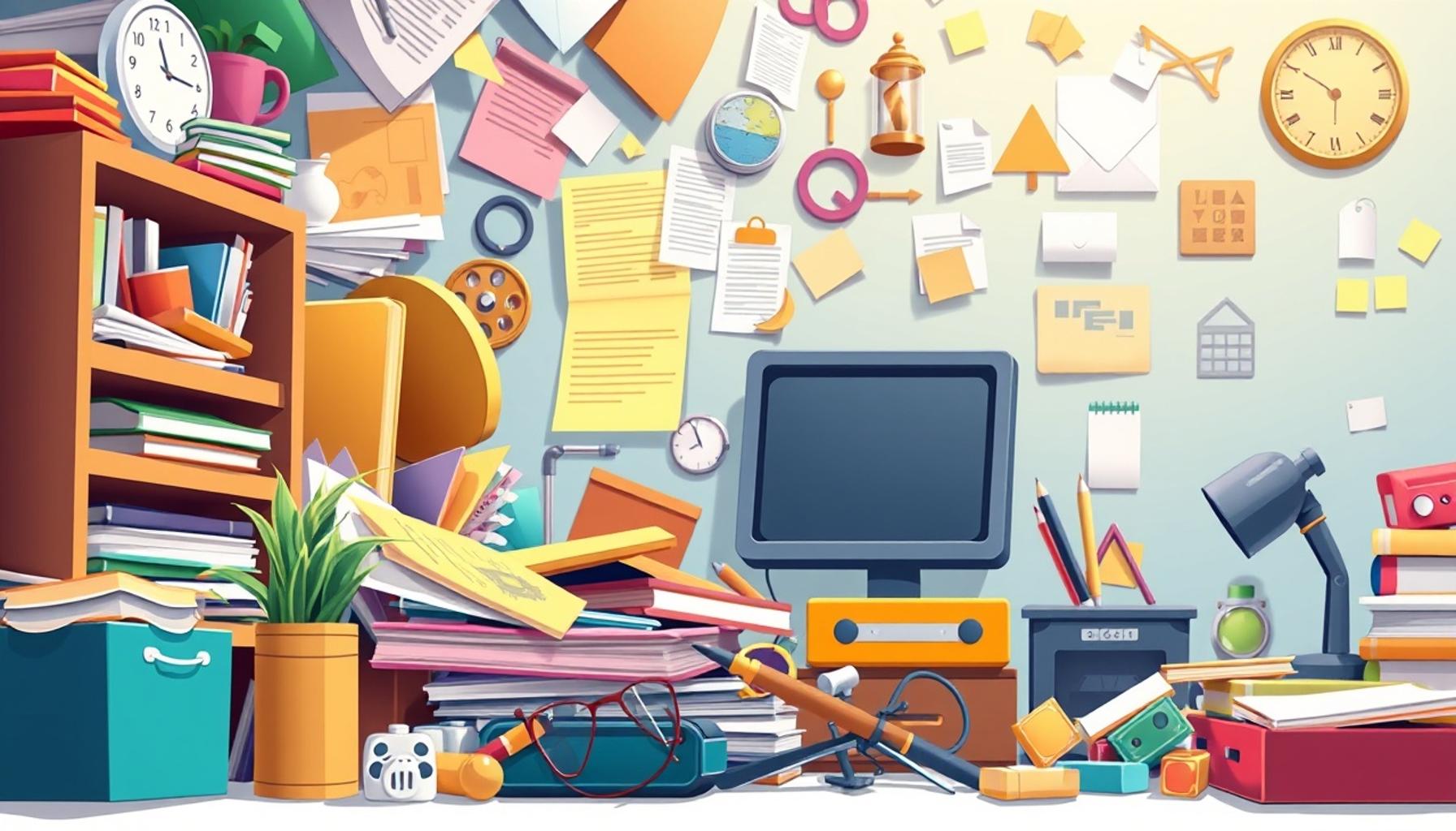 The Impact of Clutter on Productivity: How an Organized Environment Can Increase Your Efficiency