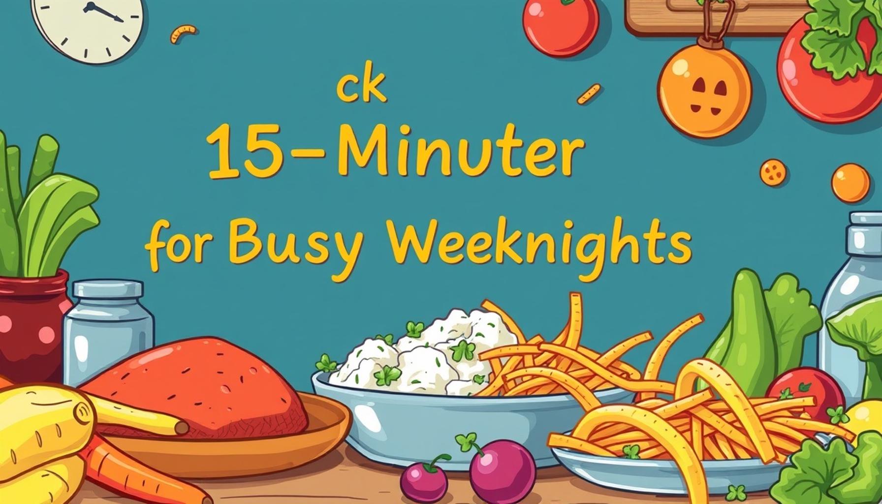 Quick 15-Minute Meals for Busy Weeknights