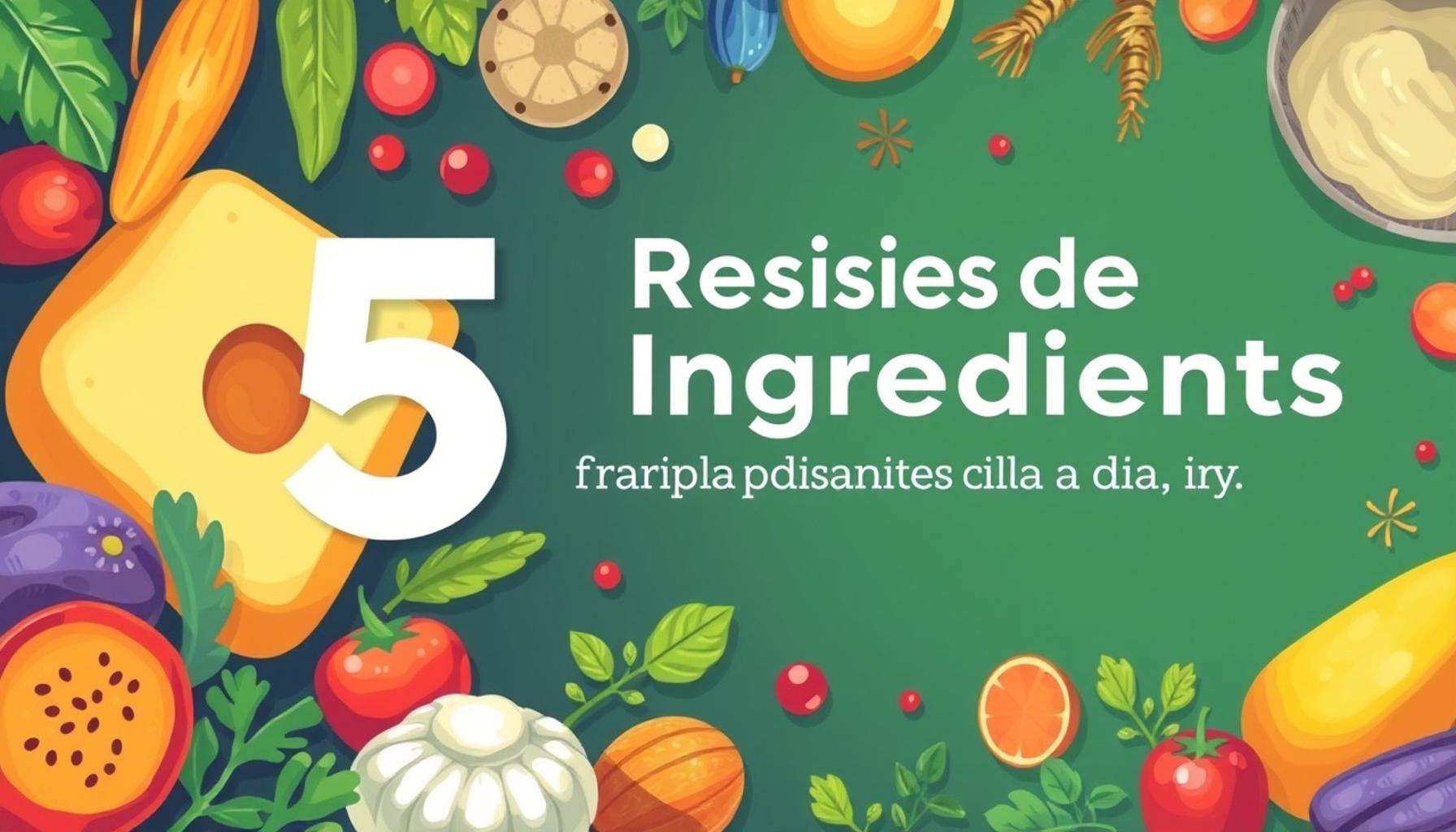 5-Ingredient Recipes: Quick and Budget-Friendly Dishes for Everyday