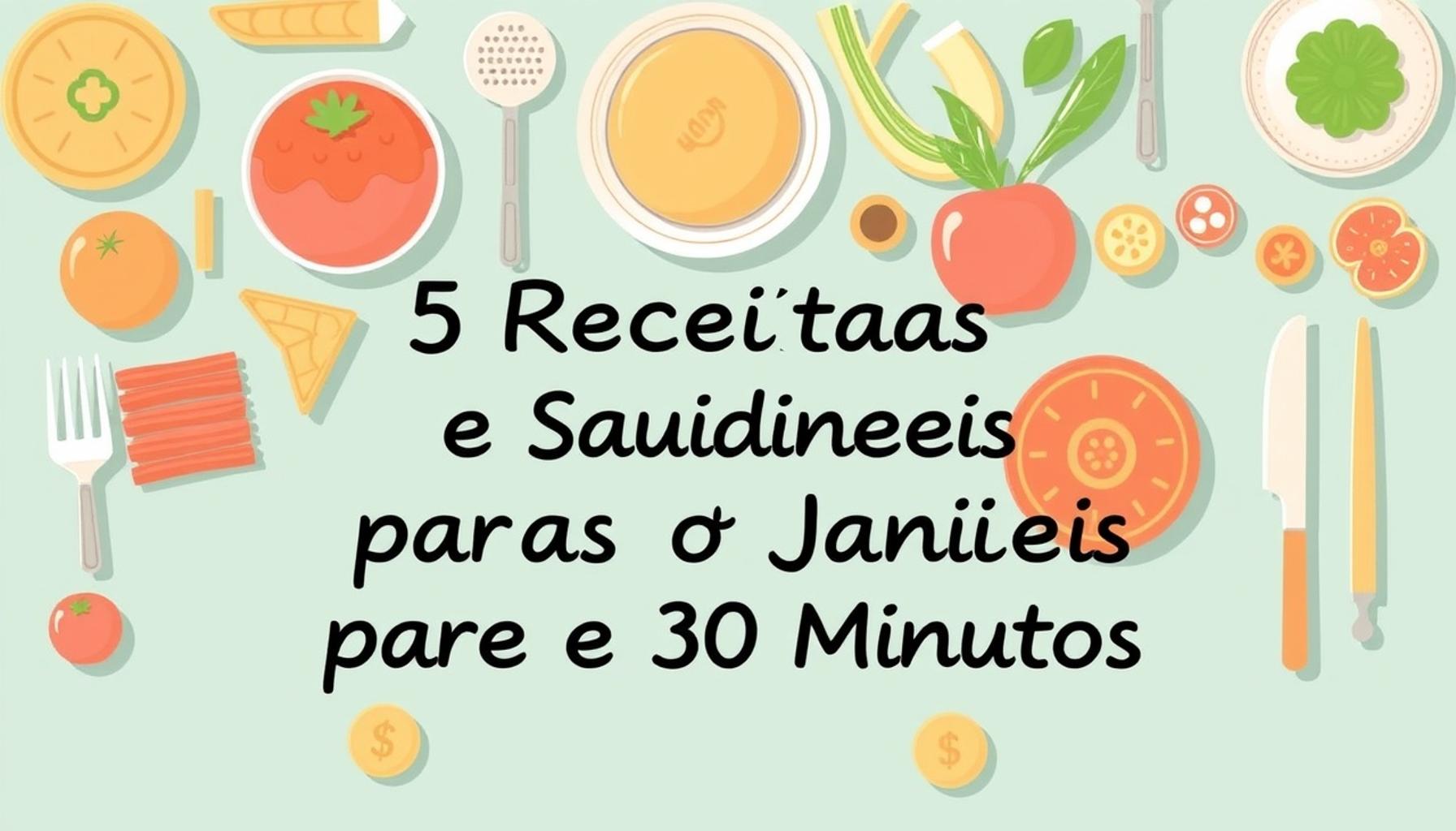 5 Quick and Healthy Dinner Recipes in Less Than 30 Minutes