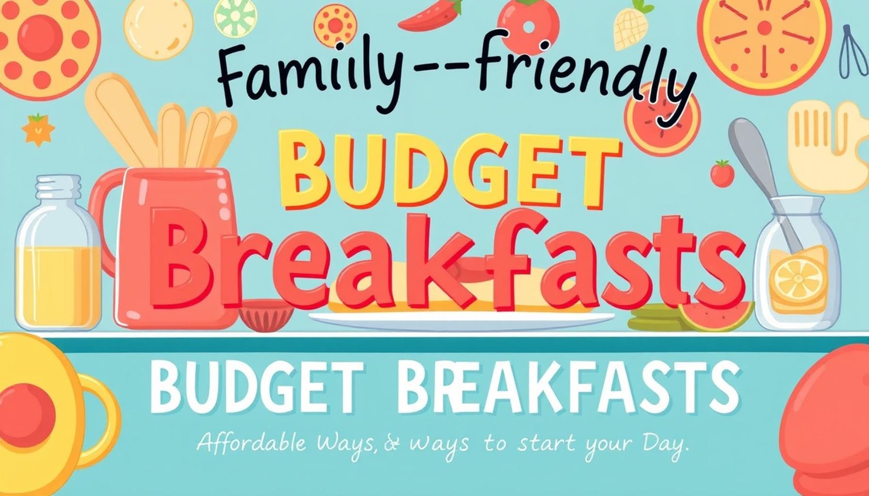 Family-Friendly Budget Breakfasts: Affordable Ways to Start Your Day