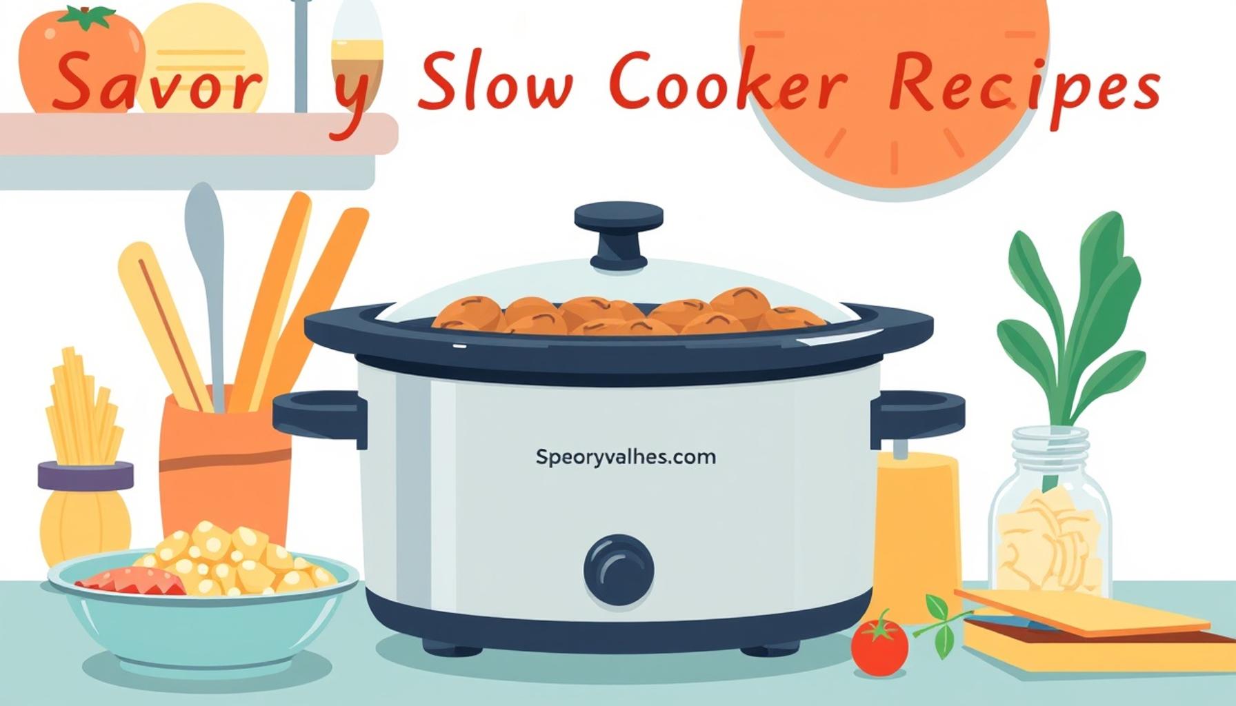Savory Slow Cooker Recipes: Affordable Meals with Minimal Effort