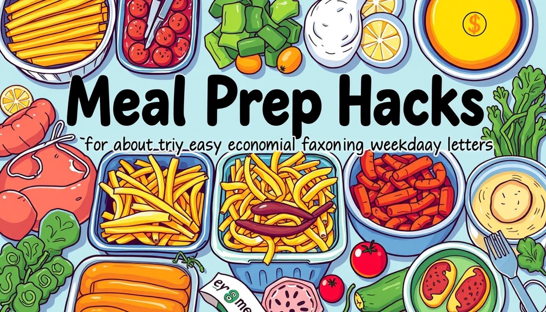 Meal Prep Hacks for Easy and Economical Weekday Dinners